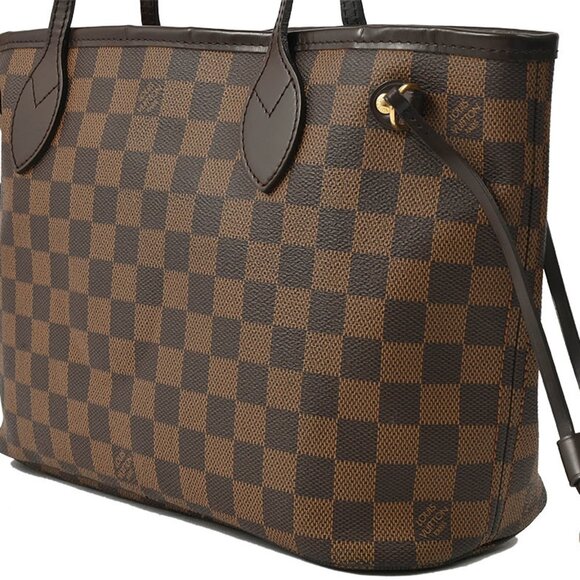 LOUIS VUITTON Brown Damier Neverfull PM Tote Bag - Picture 2 of 10